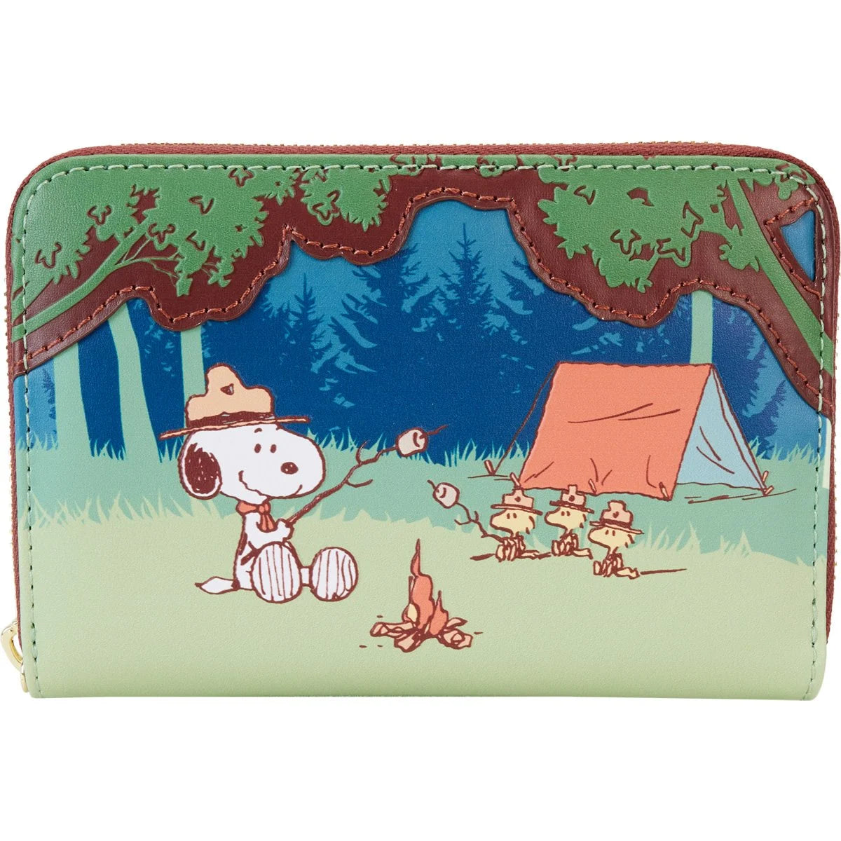 Peanuts Beagle Scouts 50th Anniversary Zip-Around Wallet