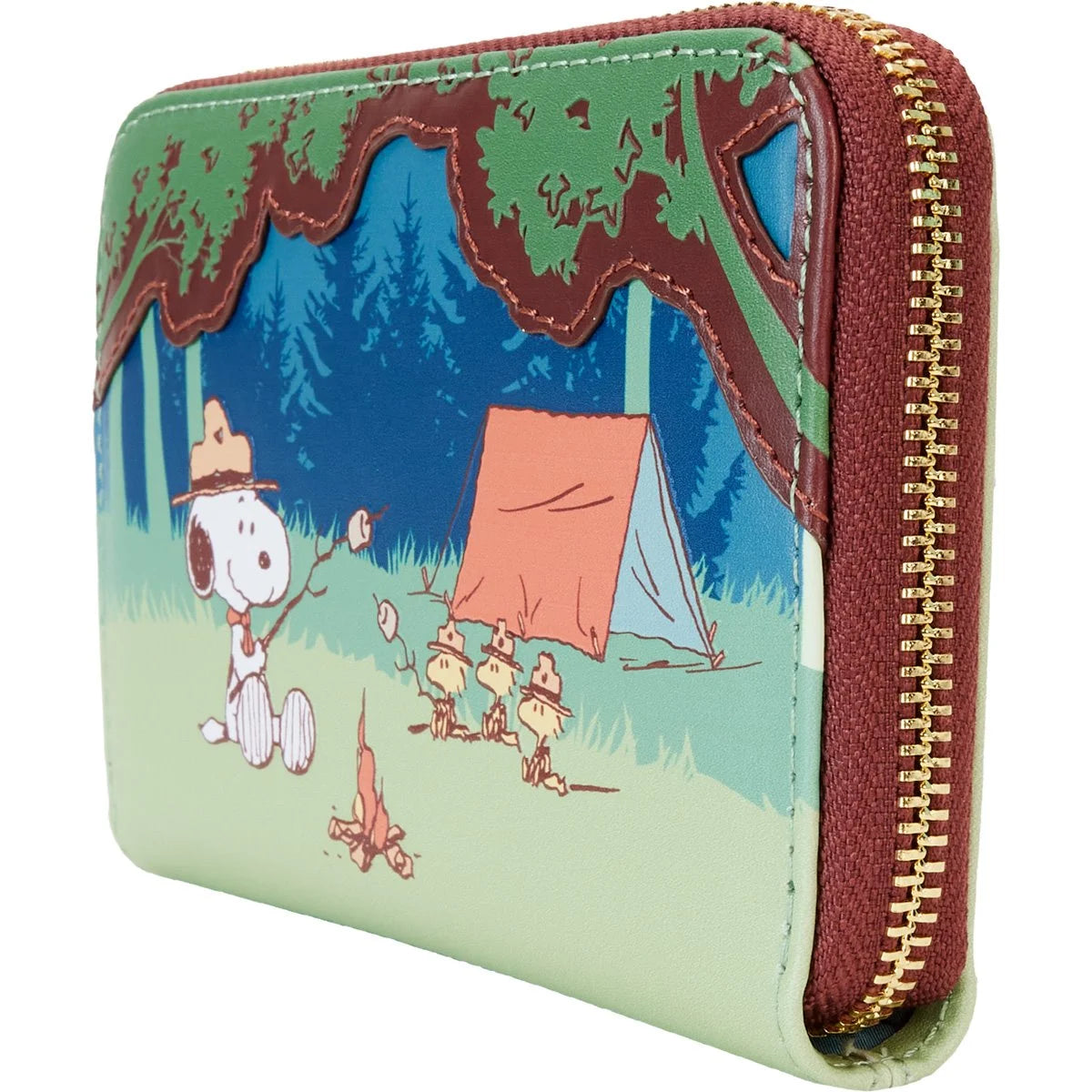 Peanuts Beagle Scouts 50th Anniversary Zip-Around Wallet