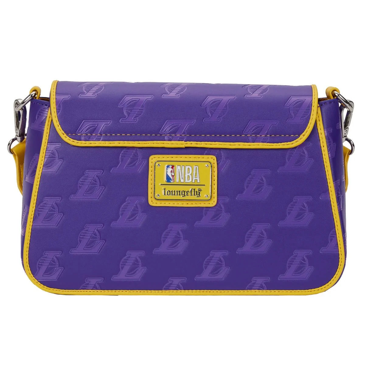 NBA Los Angeles Lakers Debossed Logo Crossbody Purse